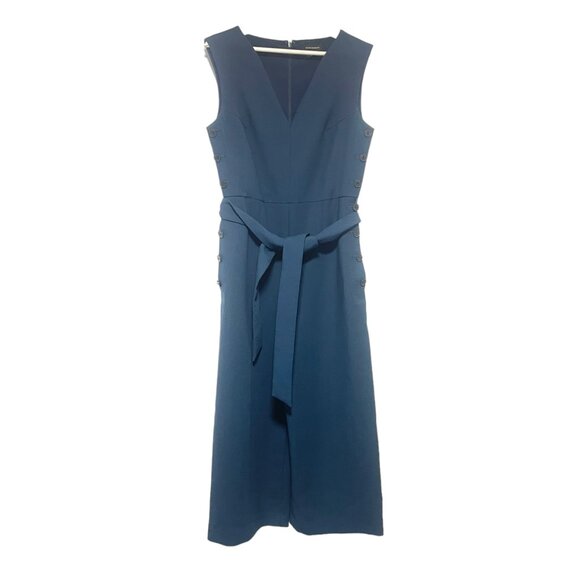 Club Monaco Klauss Jumpsuit in Canyon Blue in Size 4 - Picture 4 of 14